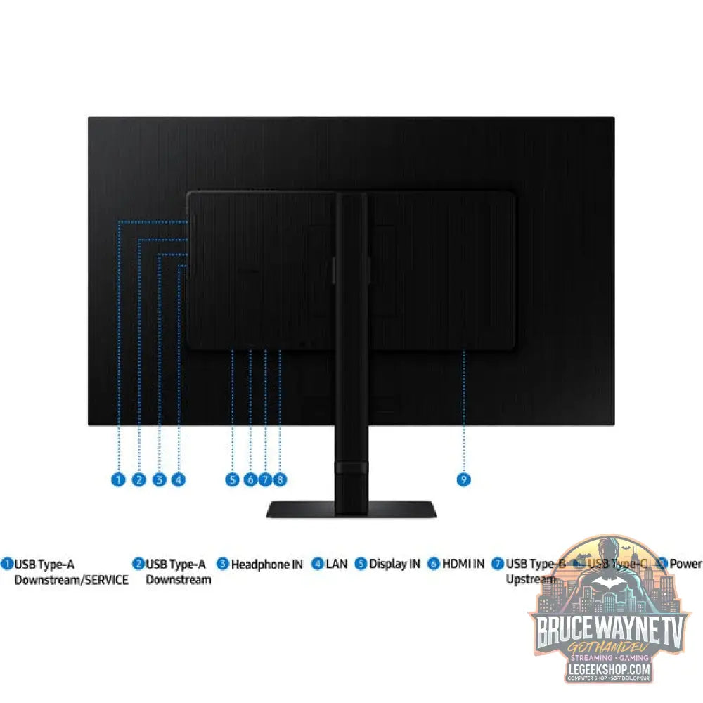 Samsung ViewFinity S80UD S32D800UAU 32" 3840 × 2160 px VA 60 Hz - Samsung - vue 18