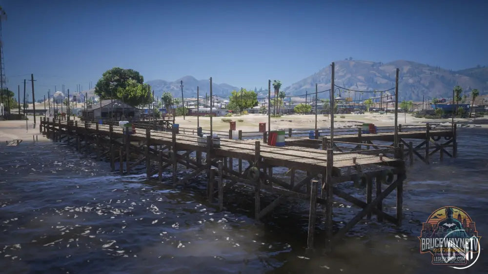 Sandy Shores Pier MLO — FiveM MLO, vue 5, LeGeekShop
