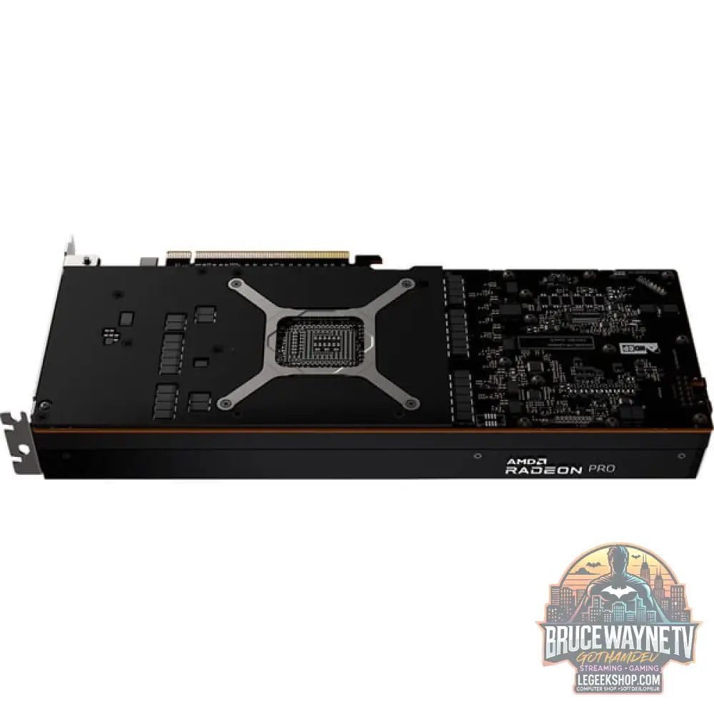SAPPHIRE Radeon™ PRO W7800 48GB, carte graphique GDDR6 ECC, RDNA3, 3x DisplayPort, 1x MiniDP - SAPPHIRE - vue 4