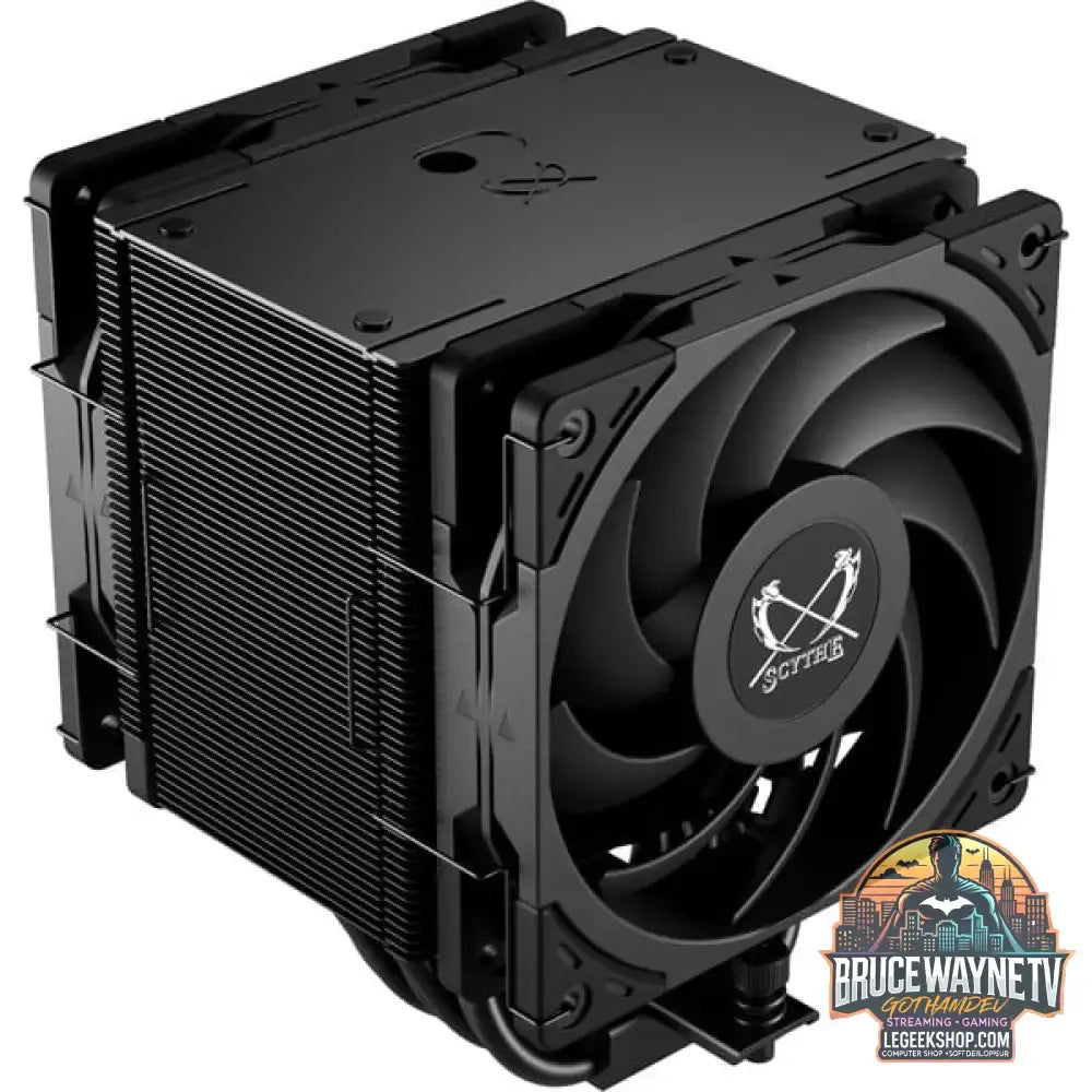 Scythe Mugen 6 Dual Fan Black Edition, CPU-Kühler schwarz, 120 mm - Scythe