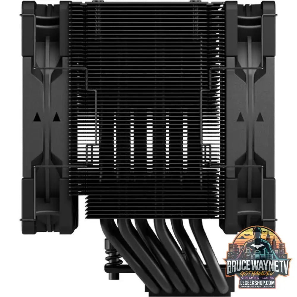 Scythe Mugen 6 Dual Fan Black Edition, CPU-Kühler schwarz, 120 mm - Scythe - vue 6