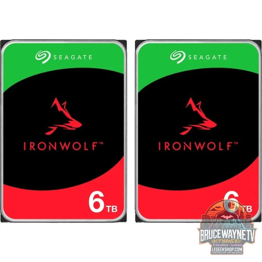 Seagate IronWolf NAS 2 x 6 TB SilentWolf Bundle, Festplatte SATA 6 Gb/s, 3,5", 2er Bundle - Seagate