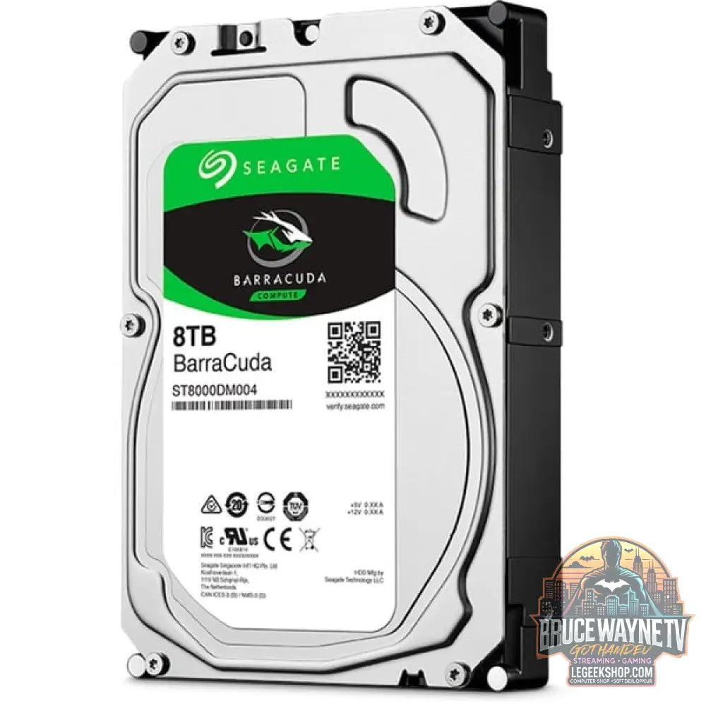 Seagate ST8000DM004 8 TB, Festplatte SATA 6 Gb/s, 3,5" - Seagate - vue 3
