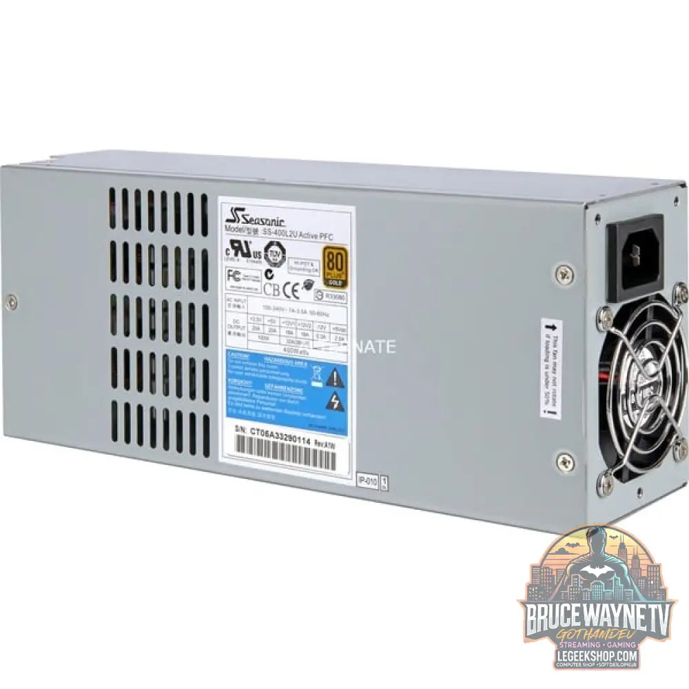 Seasonic SS-400L2U Bulk, alimentation PC - Seasonic - vue 2