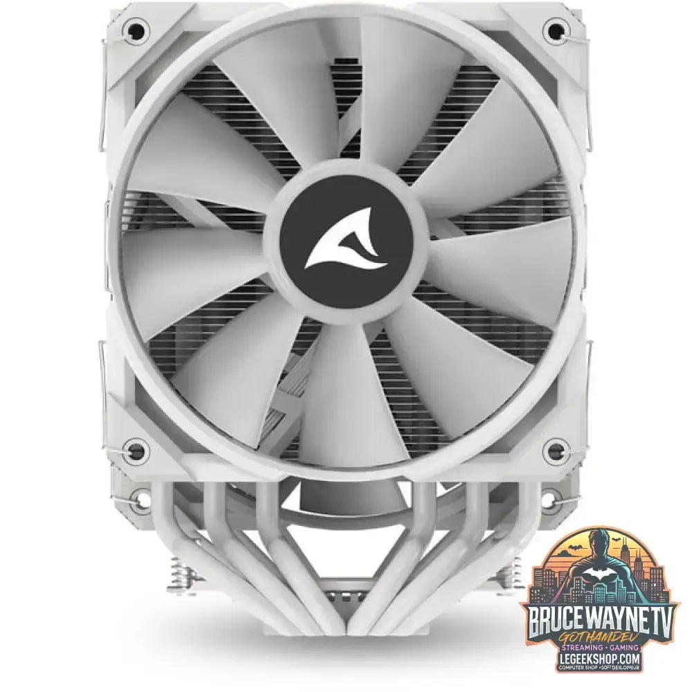 Sharkoon A60 RGB, CPU-Kühler weiß, 120 mm - Sharkoon - vue 9