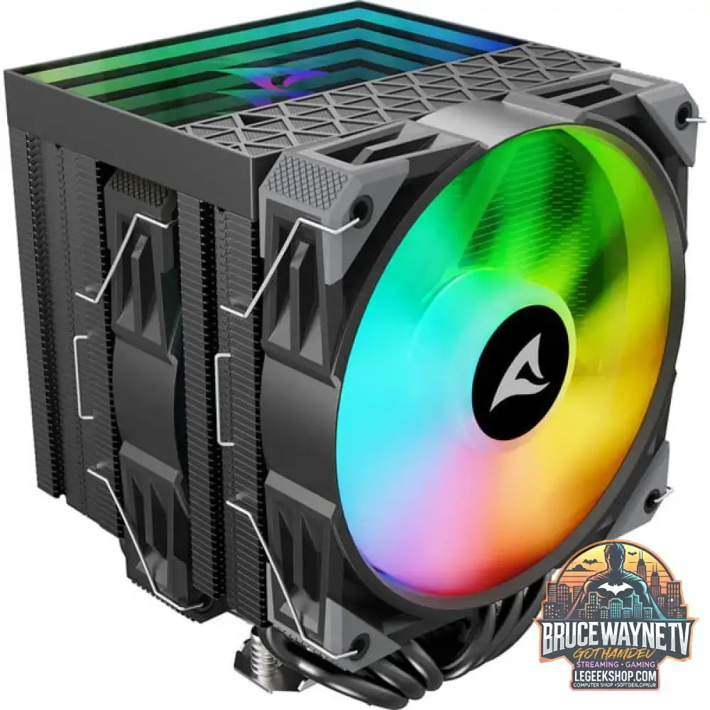Sharkoon A60 RGB, CPU-Kühler schwarz, 120 mm - Sharkoon