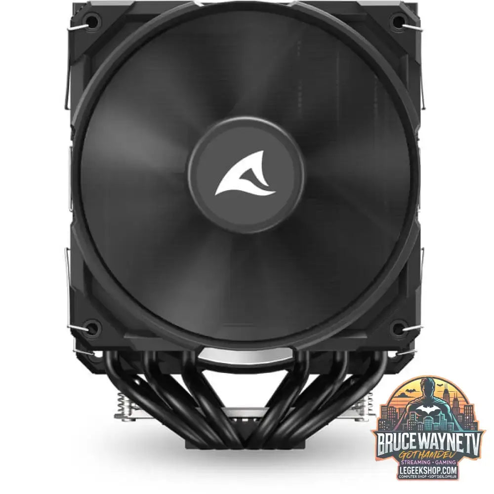 Sharkoon A60, CPU-Kühler schwarz, 120 mm - Sharkoon - vue 5