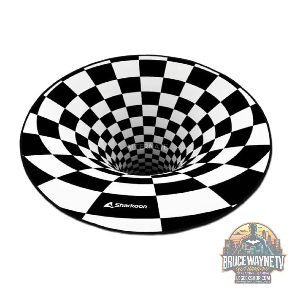 Sharkoon SKILLER SFM12 3D Vortex, tapis de protection sol - Sharkoon - vue 2
