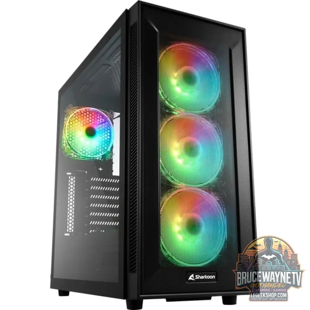Sharkoon TG6M RGB, Tower-Gehäuse - Sharkoon