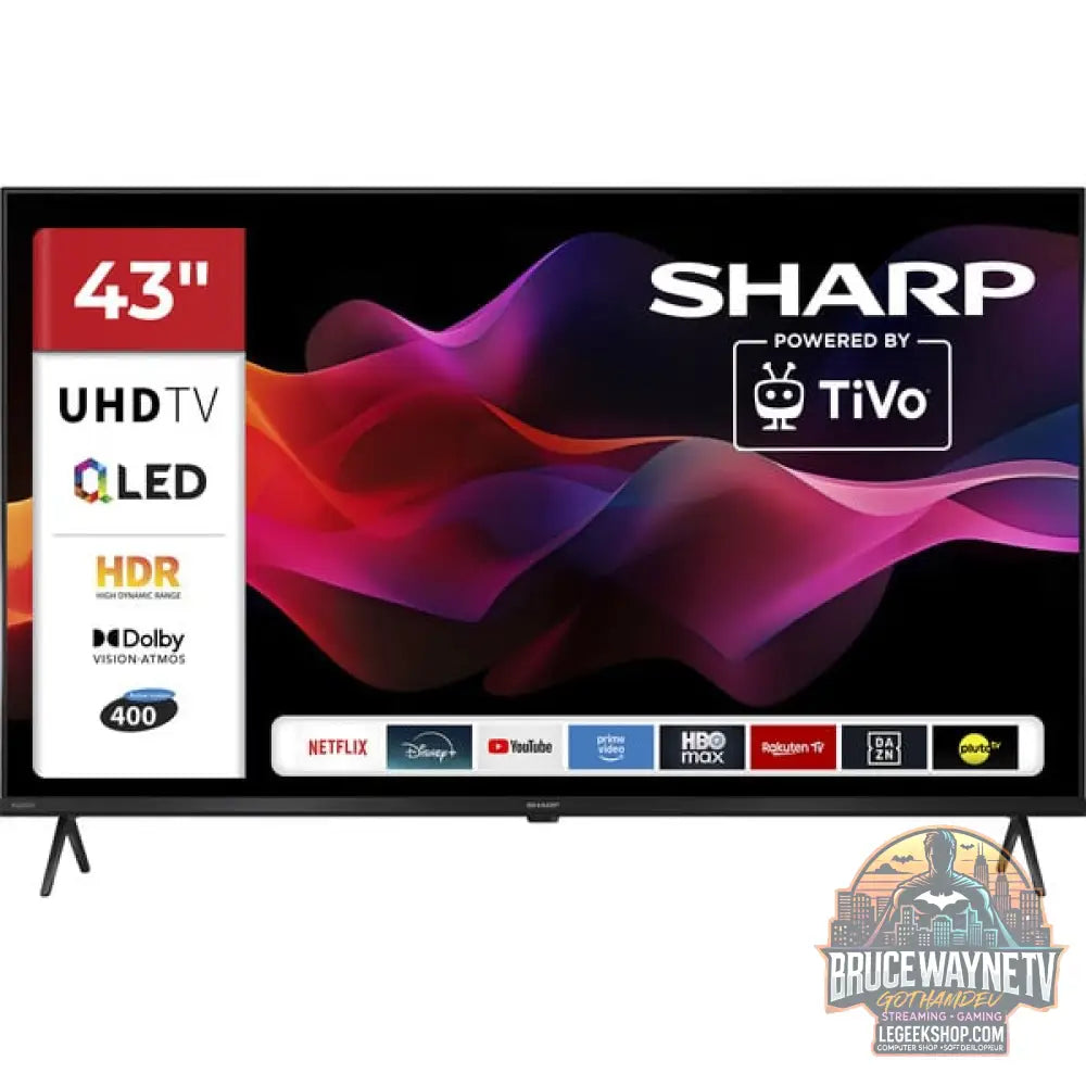 SHARP 43HM5745E, QLED-Fernseher - SHARP
