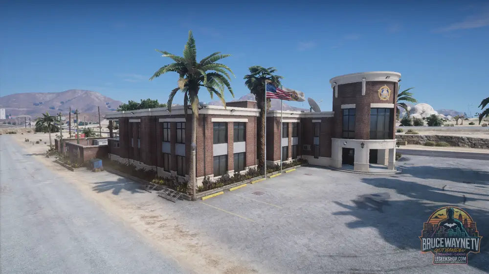 Sheriff Station — FiveM MLO, vue 2, LeGeekShop