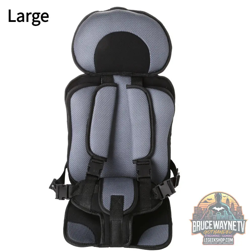 Siège Sécurité Bébé Portable Voiture Poussette Rembourré Confort - Gray large - siège Bébé