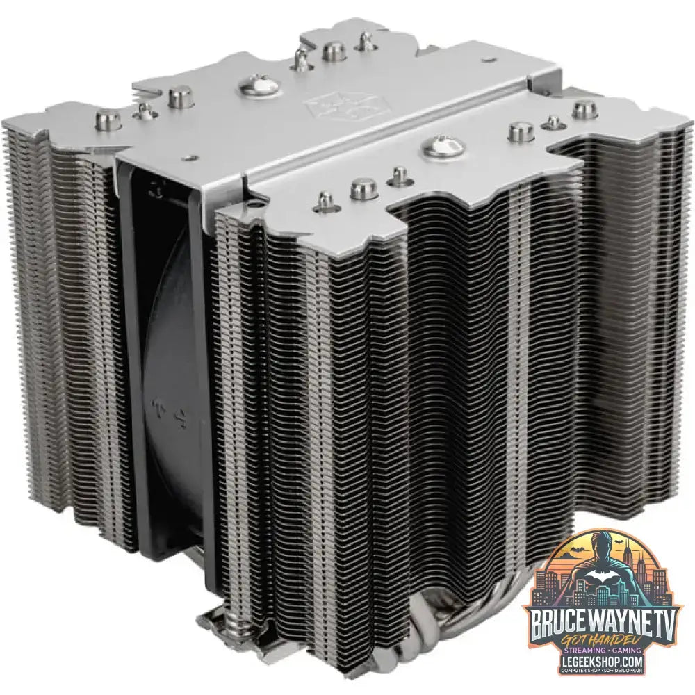 SilverStone SST-XED120S, CPU-Kühler aluminium/schwarz, 120 mm - SilverStone
