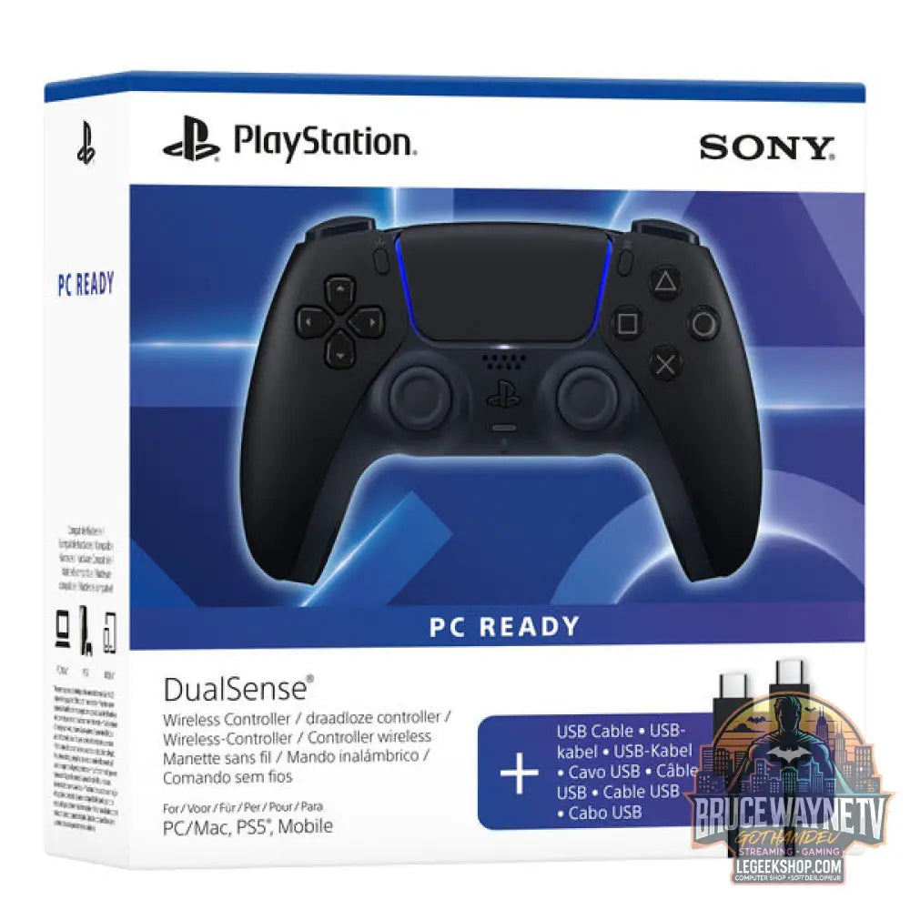 Sony DualSense Wireless-Controller + USB-câble pour PC, Gamepad - Sony - vue 9