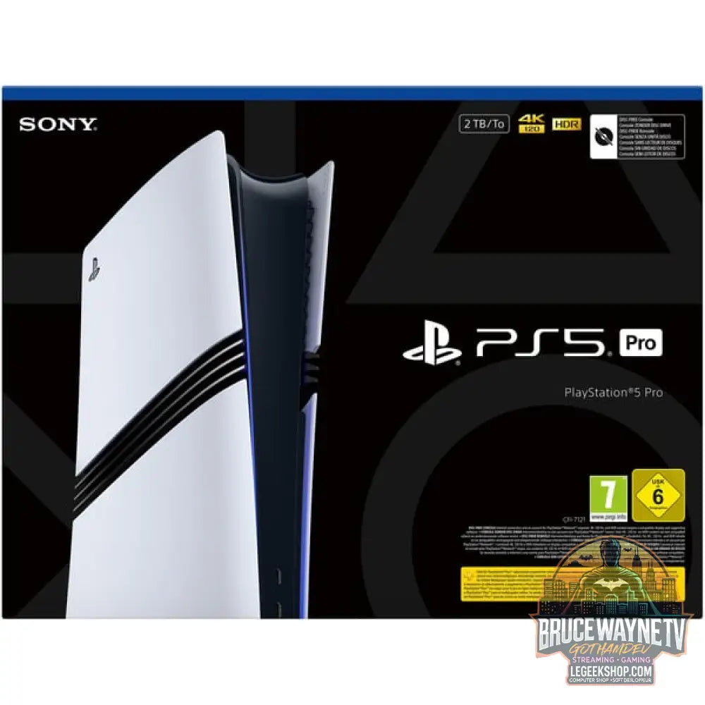 Sony PlayStation 5 Pro 2 TB E-Chassis, Spielkonsole - Sony - vue 16