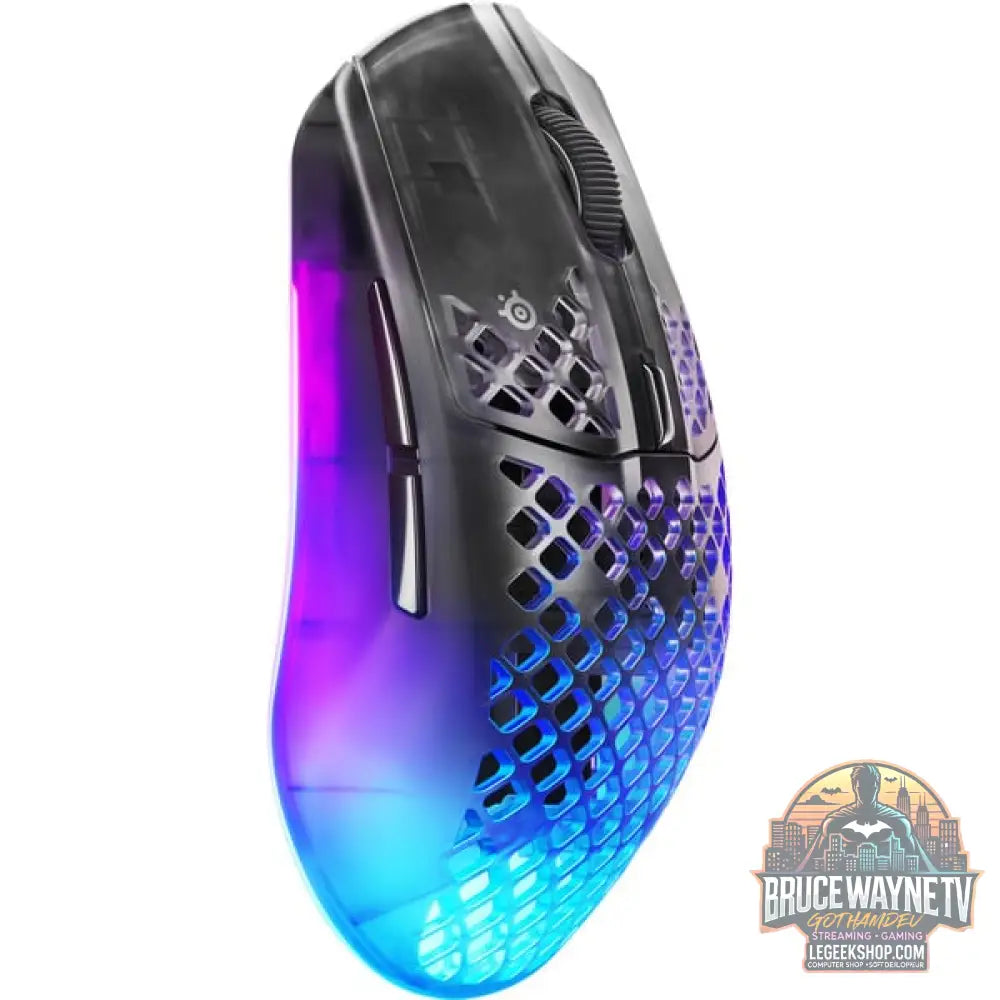 SteelSeries Aerox 3 Wireless Gen 2 Shadow, souris gaming - vue 4