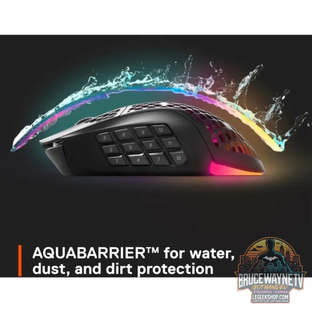 SteelSeries Aerox 9 Wireless, souris gaming - vue 7