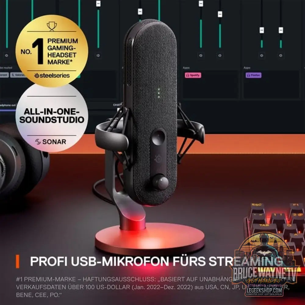SteelSeries Alias, microphone - SteelSeries - vue 2