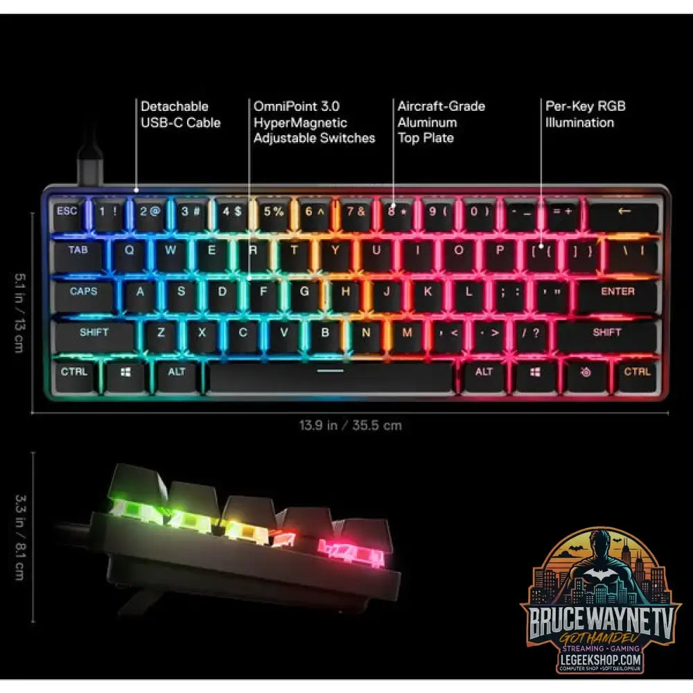 Apex Pro Gen 3 Mini - SteelSeries - vue 5