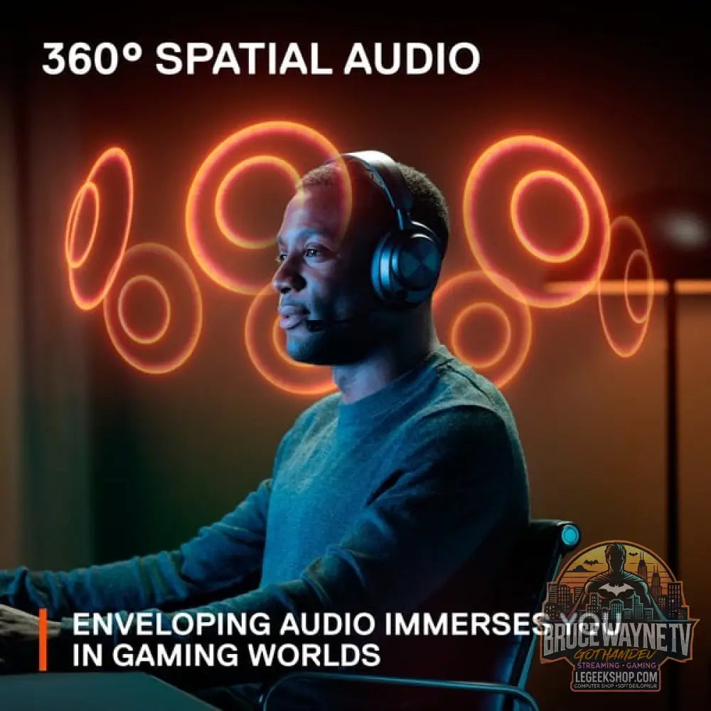 SteelSeries Arctis Nova Pro Wireless, casque gaming - vue 4