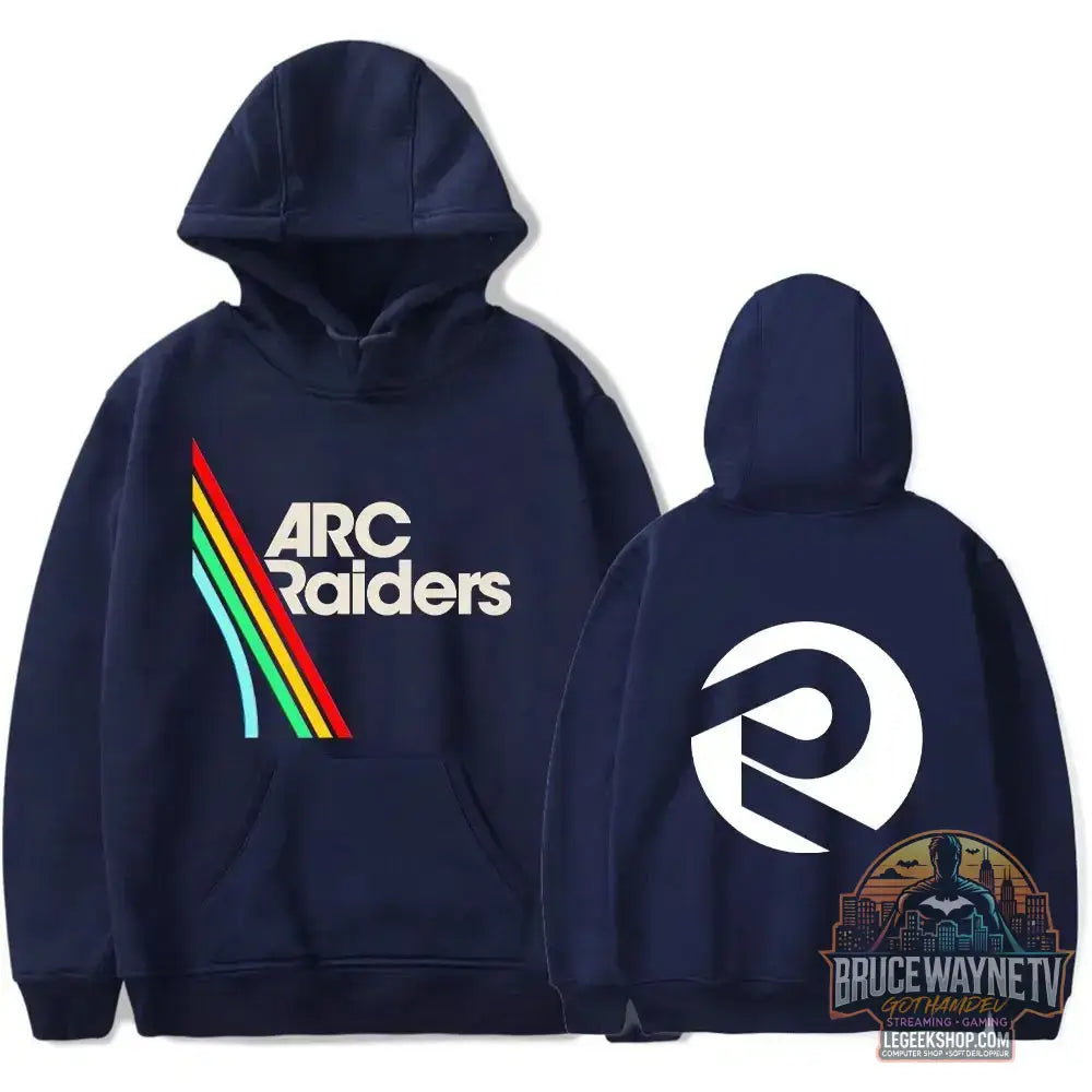 Sweat à Capuche Arc Raiders Oversized Hip Hop Rétro Unisexe - L’ / 4 - Sweat à Capuche