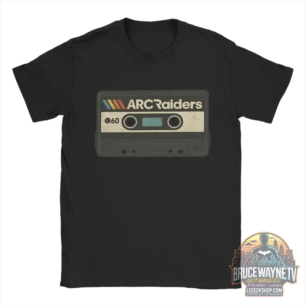 T-Shirt Arc Raiders Cassette Y2K Oversize Unisexe Coton - XL / 2 - T-Shirt