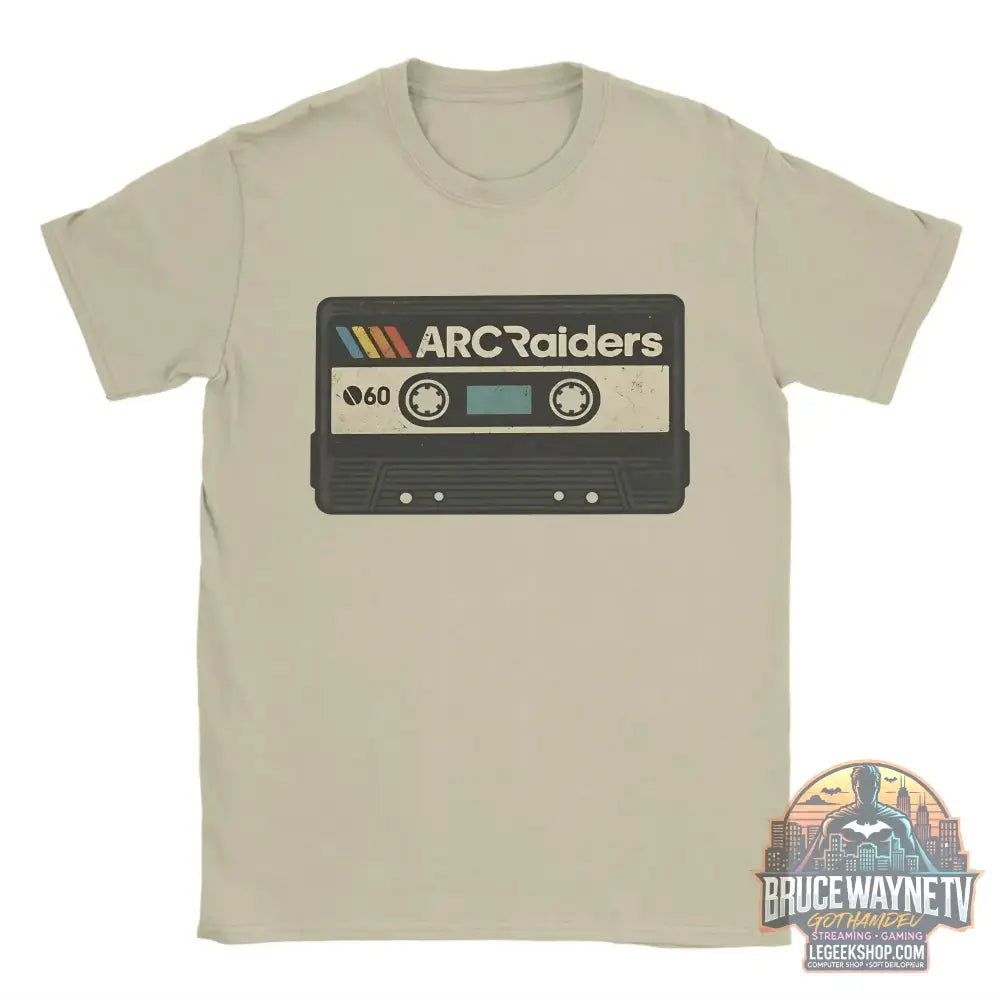 T-Shirt Arc Raiders Cassette Y2K Oversize Unisexe Coton - XL / 5 - T-Shirt