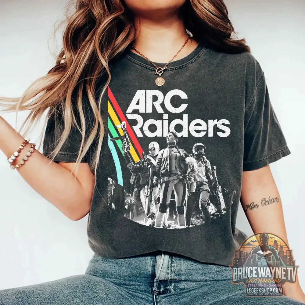 T-Shirt Arc Raiders Graphique Gaming Unisexe Manches Courtes - 1 / XL - T-Shirt arc raiders