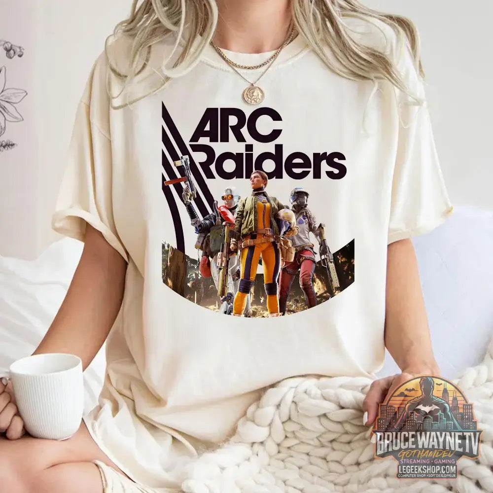 T-Shirt Arc Raiders Graphique Gaming Unisexe Manches Courtes - 2 / XXXL - T-Shirt arc raiders