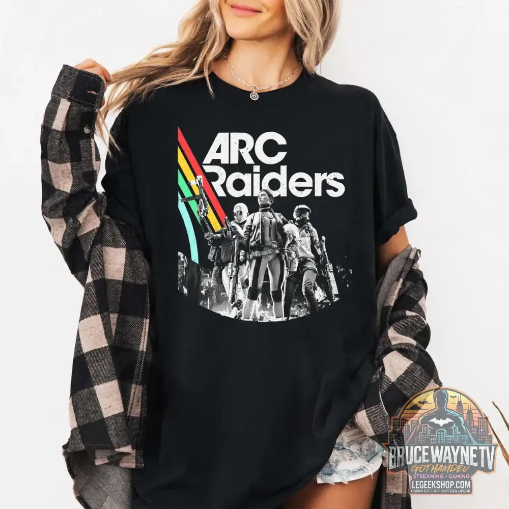 T-Shirt Arc Raiders Graphique Gaming Unisexe Manches Courtes - 5 / S - T-Shirt arc raiders