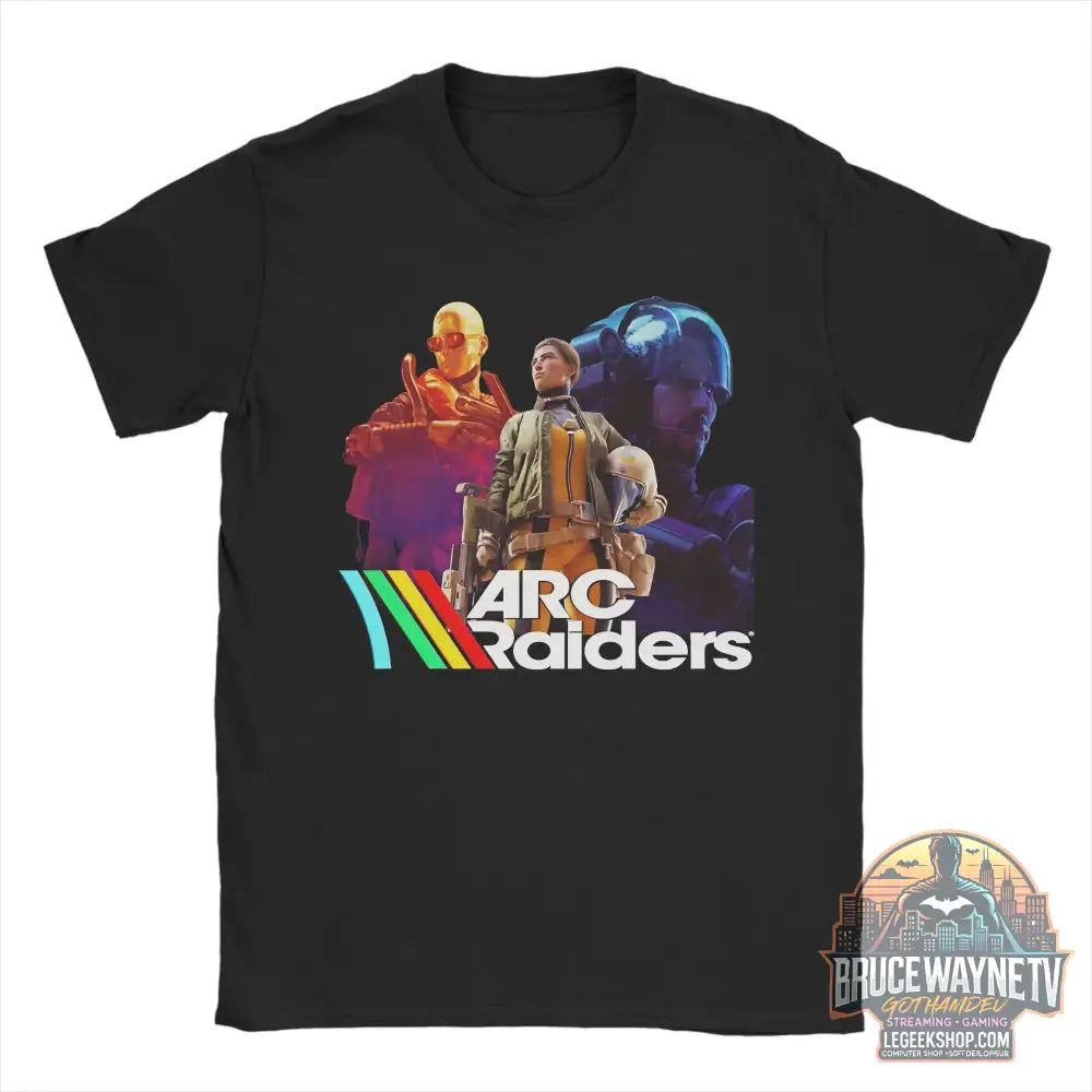 T-Shirt Arc Raiders Logo Boule de Feu Personnalisé Graphique Unisexe - 4 / L’ - T-Shirt