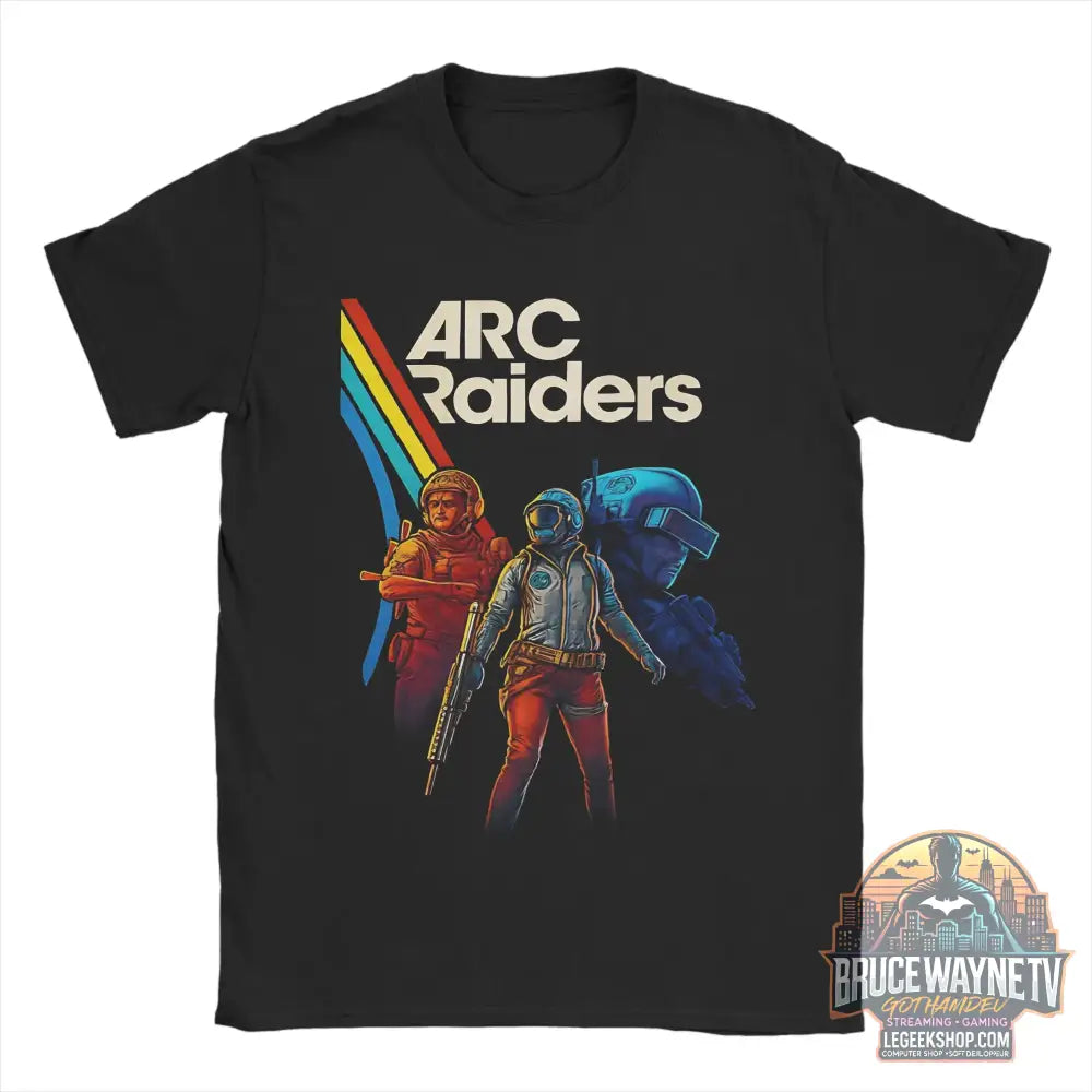 T-Shirt Arc Raiders Logo Boule de Feu Personnalisé Graphique Unisexe - 3 / XL - T-Shirt