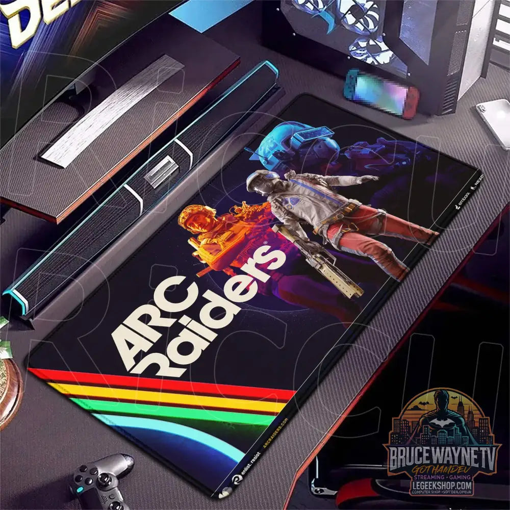 Tapis de Souris Arc Raiders HD XXL 80x40cm Gaming Antidérapant - A-5 / 80x30cm - Tapis de Souris