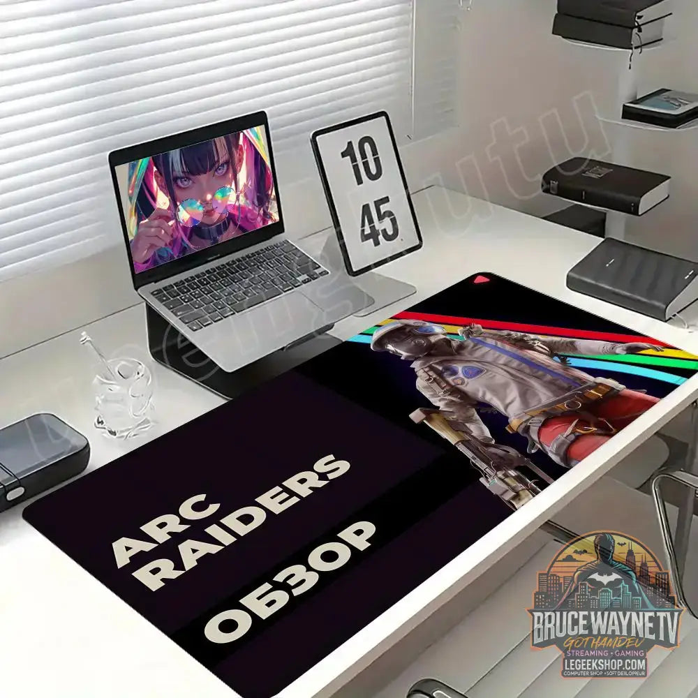 Tapis de Souris Arc Raiders XXL Gaming 900x400mm Antidérapant - BLACK8 / 600x300x2mm - Tapis de Souris