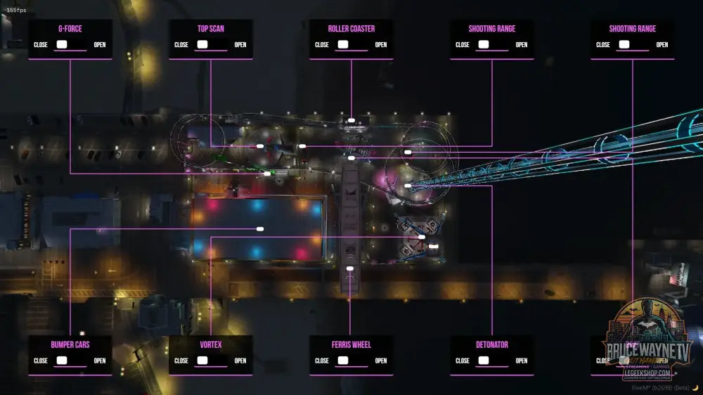 Theme Park FiveM Del — FiveM Script, vue 4, LeGeekShop