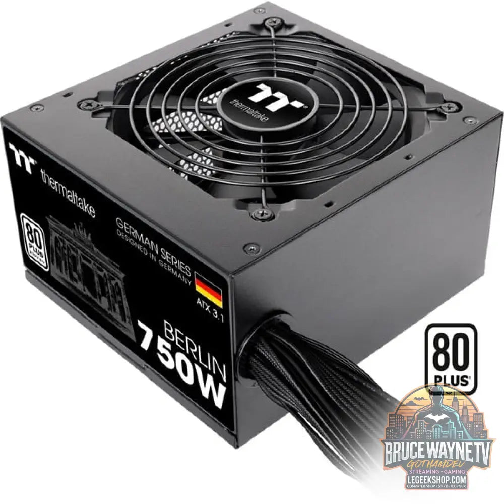 Thermaltake BERLIN 750W ATX3.1, alimentation PC - Thermaltake