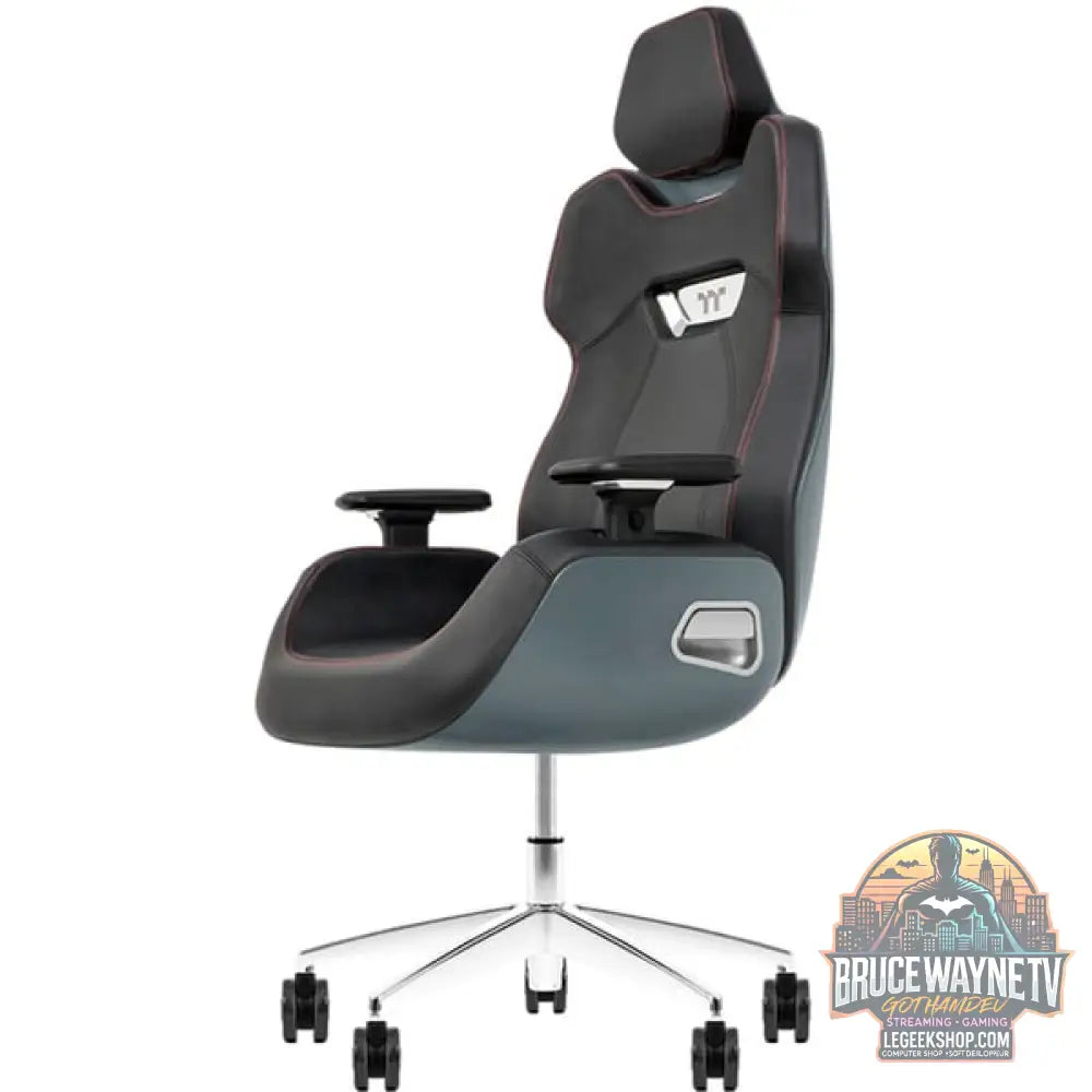 Thermaltake chaise gaming ARGENT E700 Space Gray Houndstooth tissu - Thermaltake - vue 4