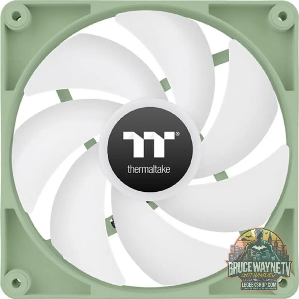 Thermaltake CT120 ARGB Sync PC Cooling Fan Matcha Green, Gehäuselüfter - Thermaltake - vue 3
