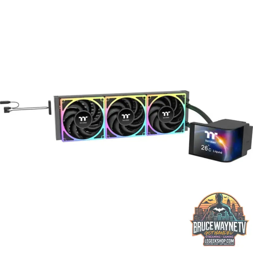 Thermaltake MAGCurve 360 Ultra AIO ARGB, Wasserkühlung schwarz - Thermaltake - vue 2