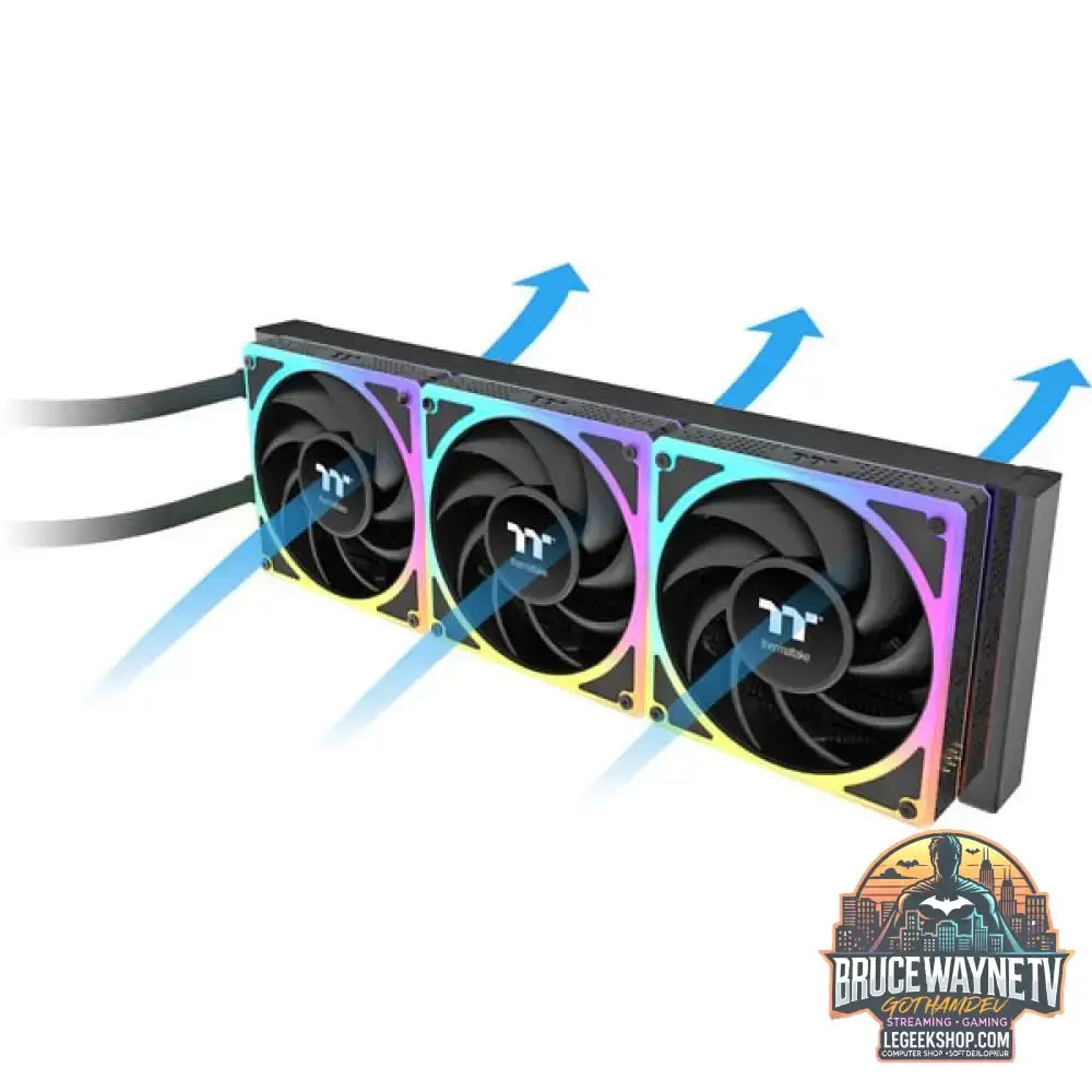 Thermaltake MAGCurve 360 Ultra AIO ARGB, Wasserkühlung schwarz - Thermaltake - vue 17