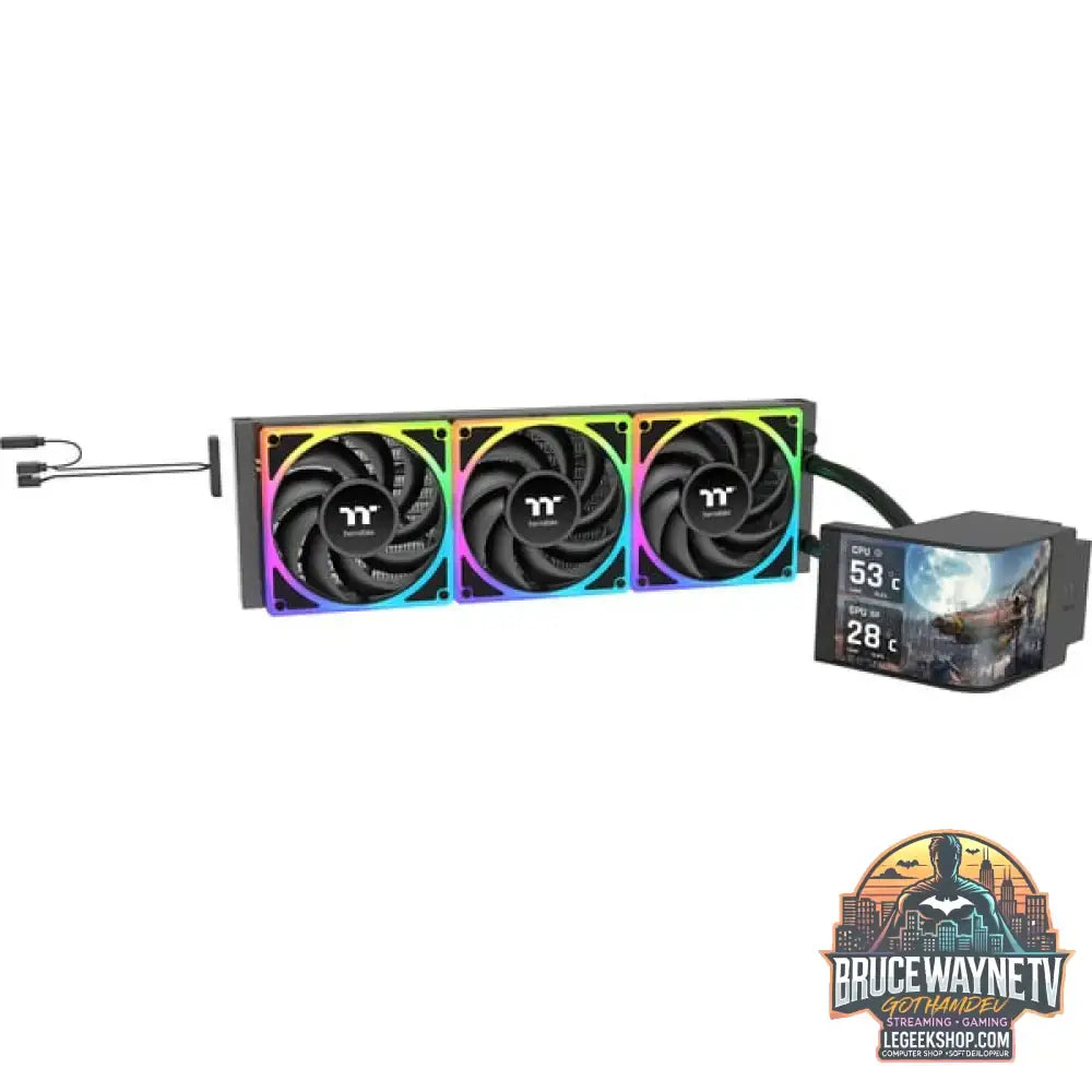 Thermaltake MAGCurve 360 Ultra AIO ARGB, Wasserkühlung schwarz - Thermaltake