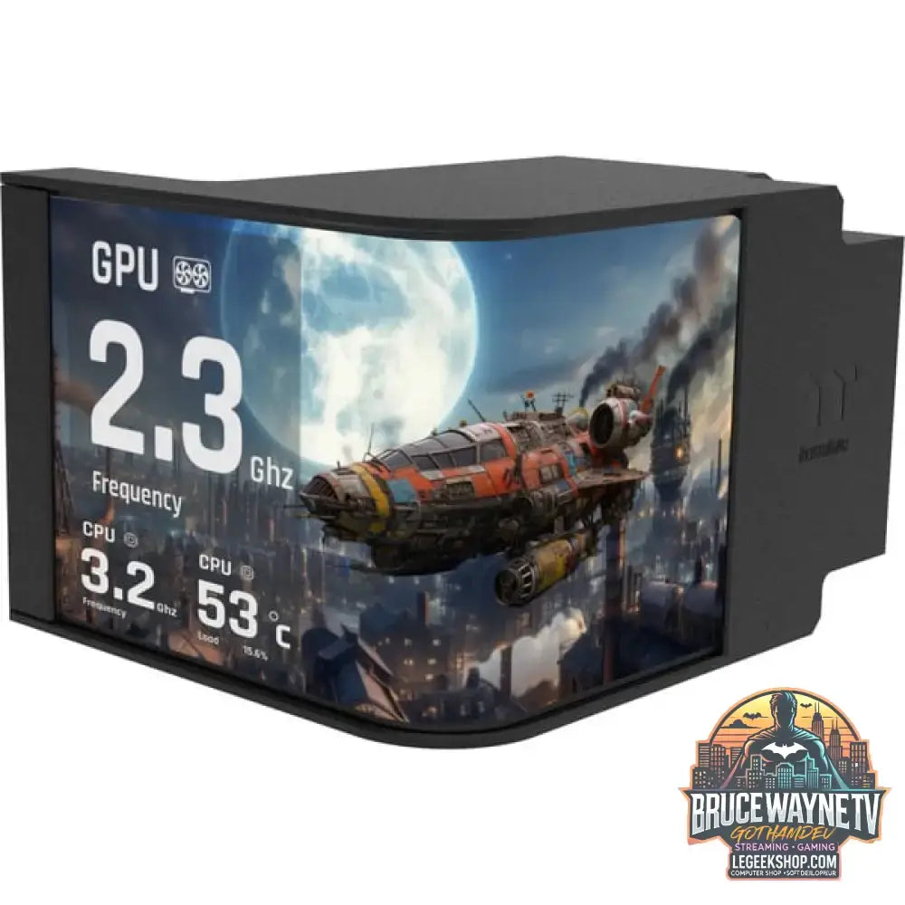 Thermaltake MAGCurve 360 Ultra AIO ARGB, Wasserkühlung schwarz - Thermaltake - vue 11
