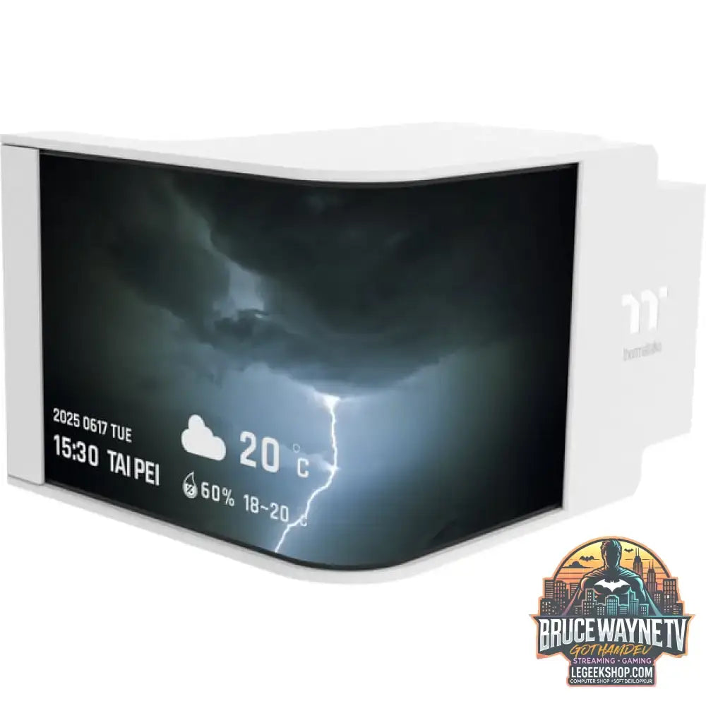 Thermaltake MAGCurve 360 Ultra AIO ARGB Snow Edition, Wasserkühlung weiß - Thermaltake - vue 12