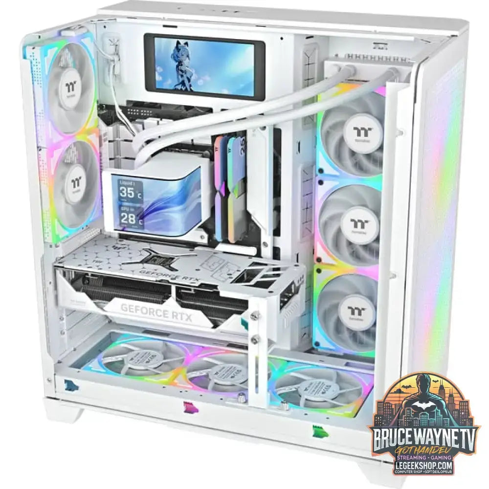 Thermaltake MAGCurve 360 Ultra AIO ARGB Snow Edition, Wasserkühlung weiß - Thermaltake - vue 20