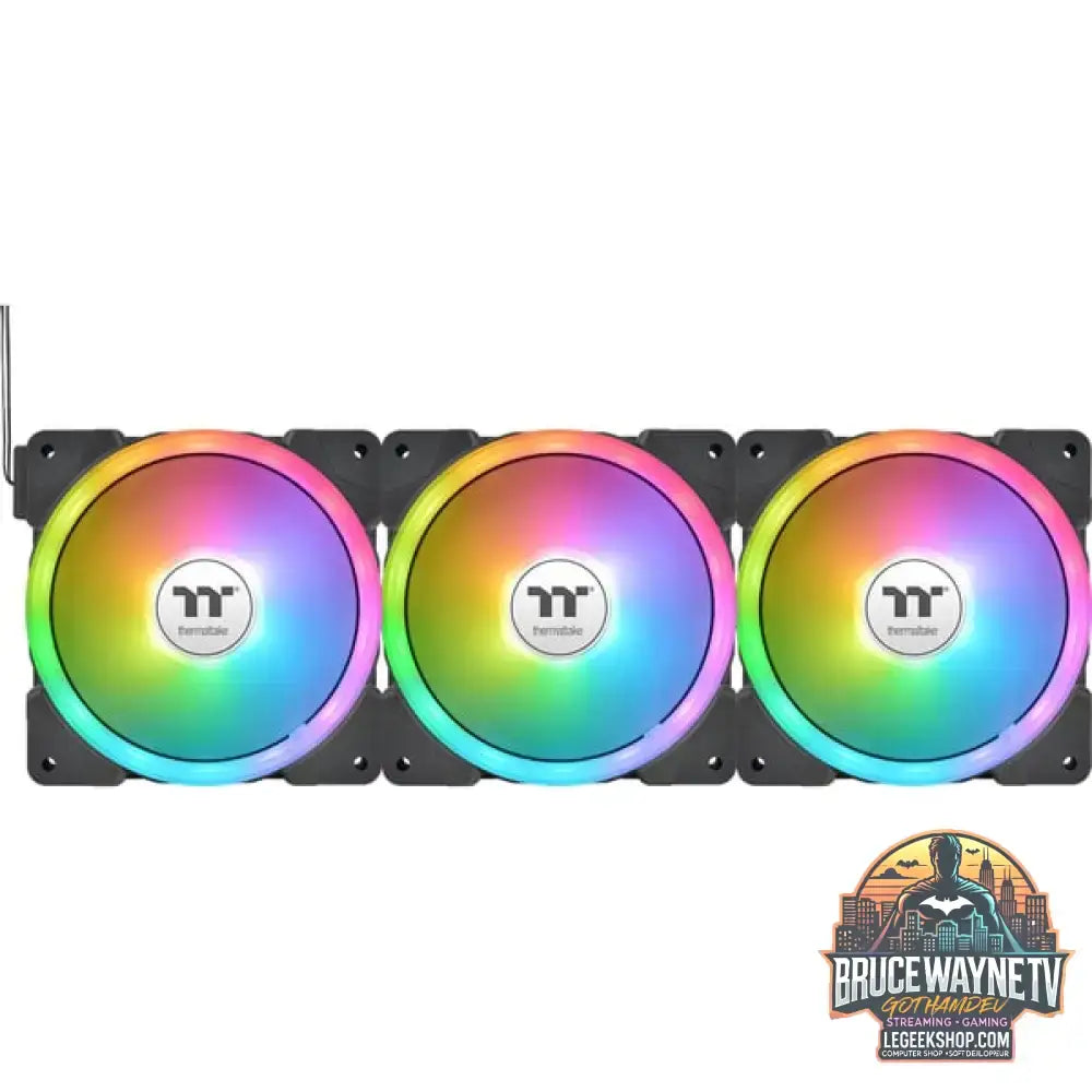 Thermaltake MAGFloe 360 Ultra ARGB Sync AIO Liquid Cooler, Wasserkühlung schwarz - Thermaltake - vue 3