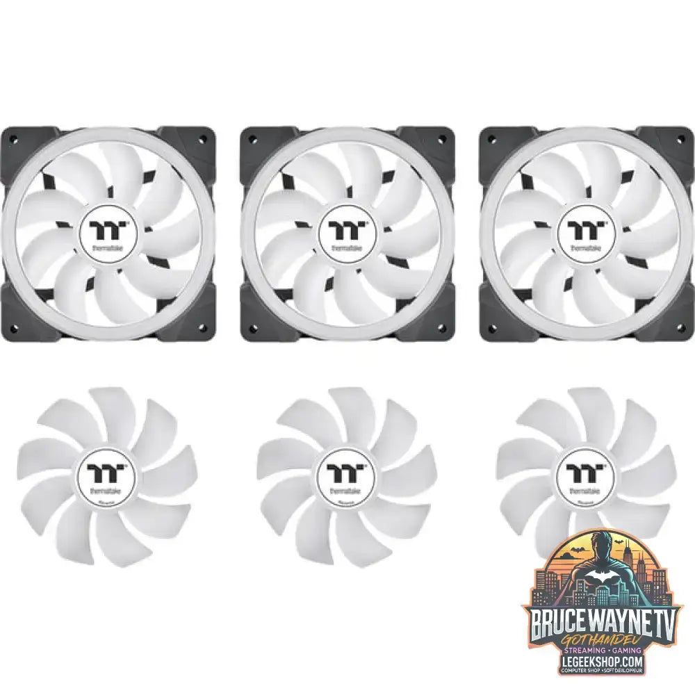 Thermaltake MAGFloe 360 Ultra ARGB Sync AIO Liquid Cooler, Wasserkühlung schwarz - Thermaltake - vue 18