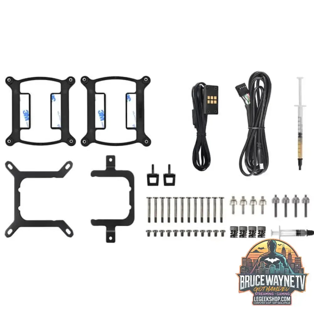 Thermaltake MAGFloe 420 Ultra ARGB Sync AIO Liquid Cooler, Wasserkühlung schwarz - Thermaltake - vue 18