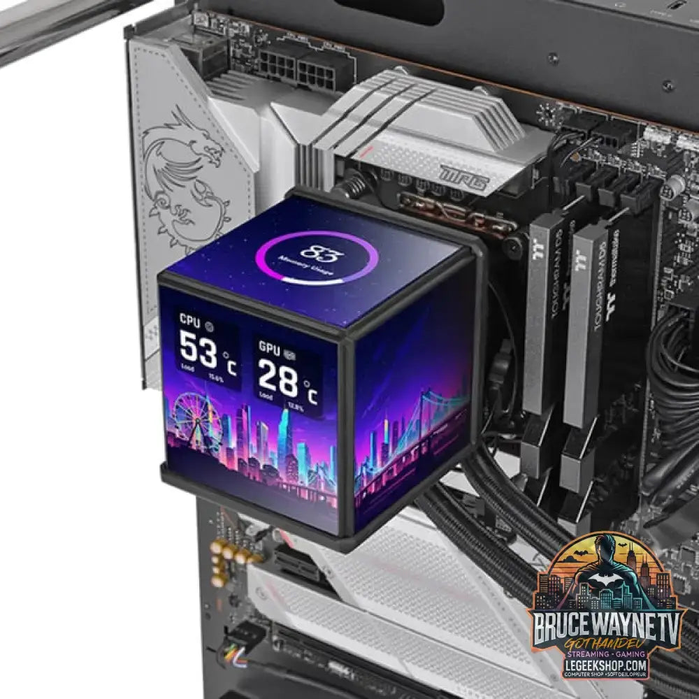 Thermaltake Minecube 360 Ultra ARGB, Wasserkühlung schwarz - Thermaltake - vue 5