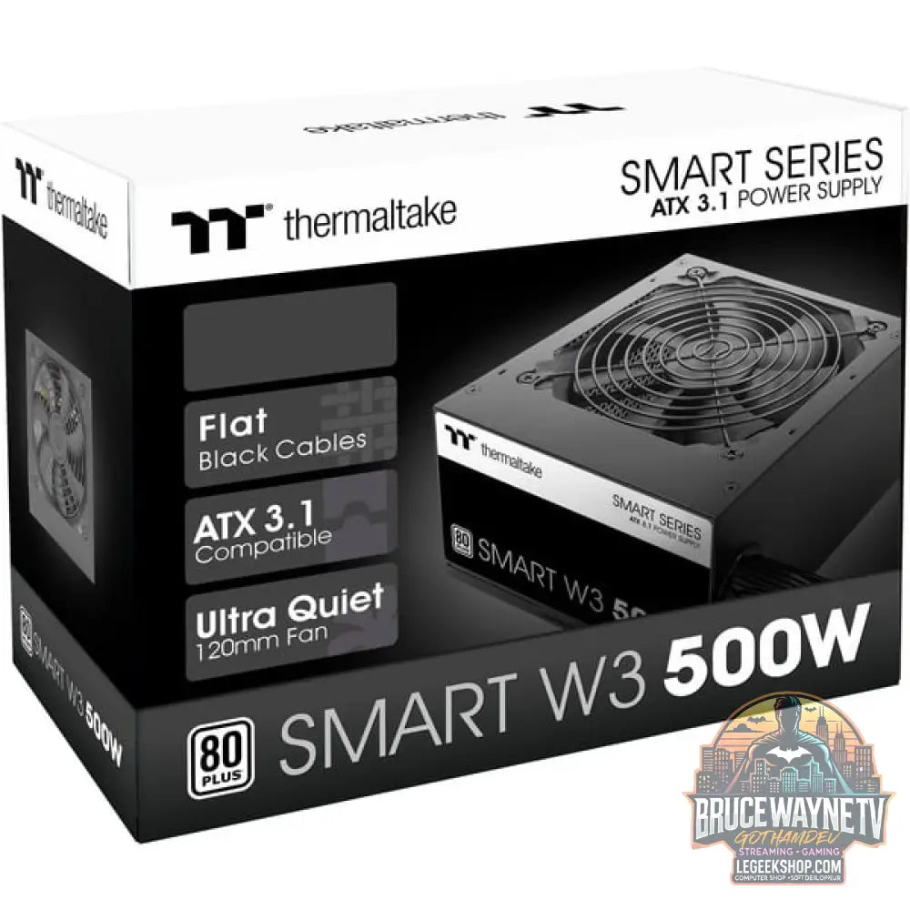 Thermaltake Smart W3 0500W, alimentation PC - Thermaltake - vue 7