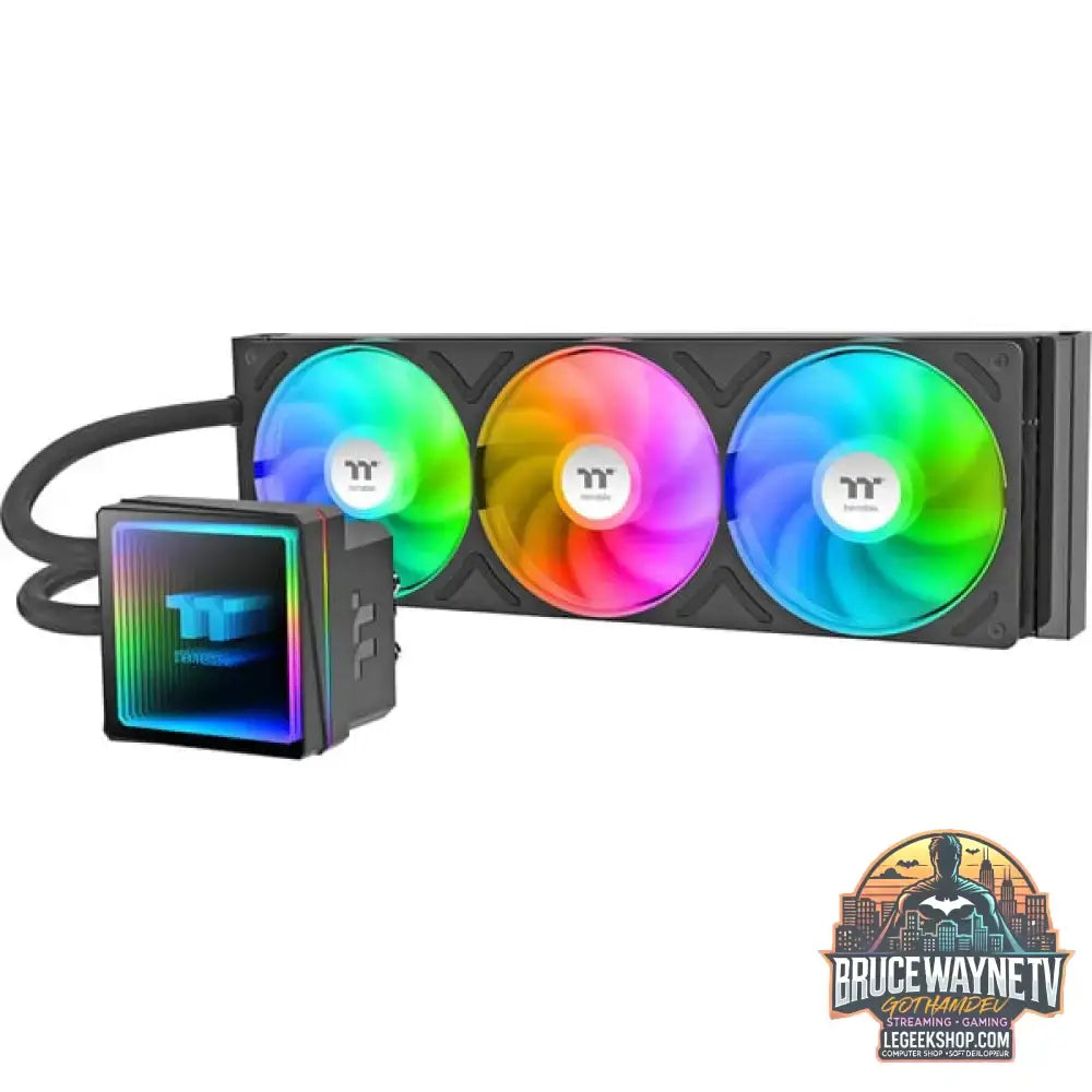 Thermaltake TH360 V3 ARGB Sync, Wasserkühlung schwarz - Thermaltake - vue 2